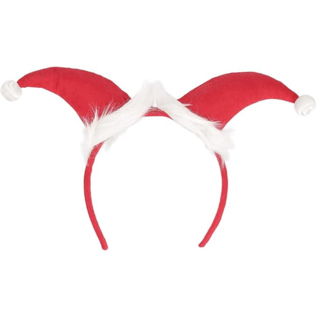 LED Santa Hats on a Headband - Adult
