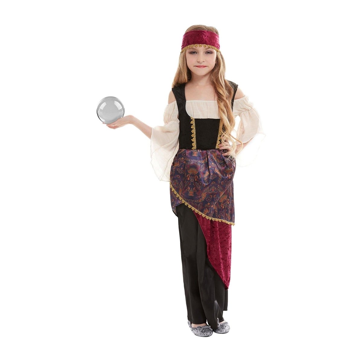 Smiffys - Fortune Teller Costume - Girl - Fancy Dress Central