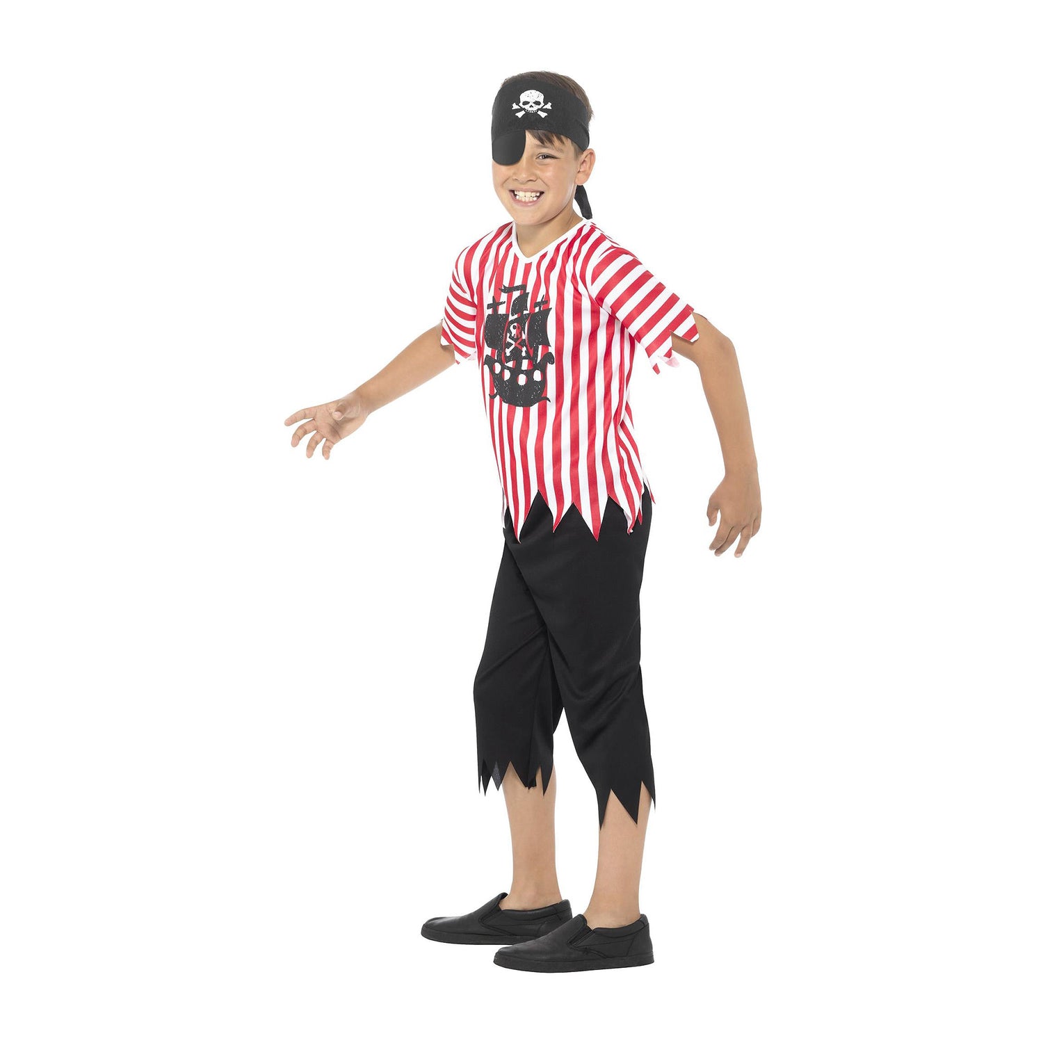 Smiffys - Jolly Pirate Costume - Boys