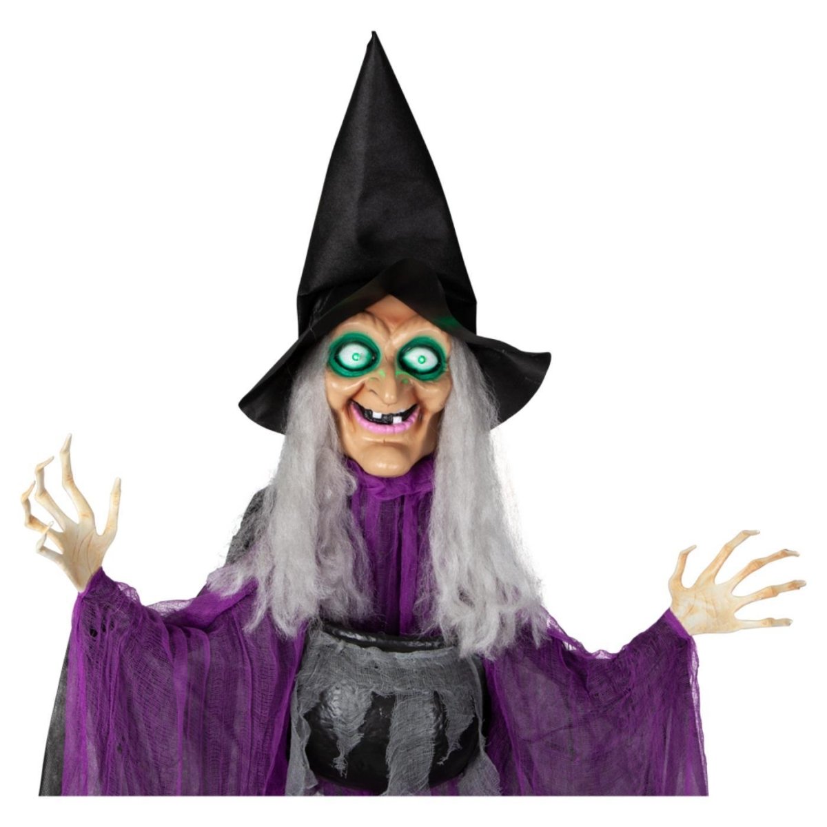 Wicked Costumes Ltd - Hanging Cauldron Witch - Party Decoration - Fancy Dress Central