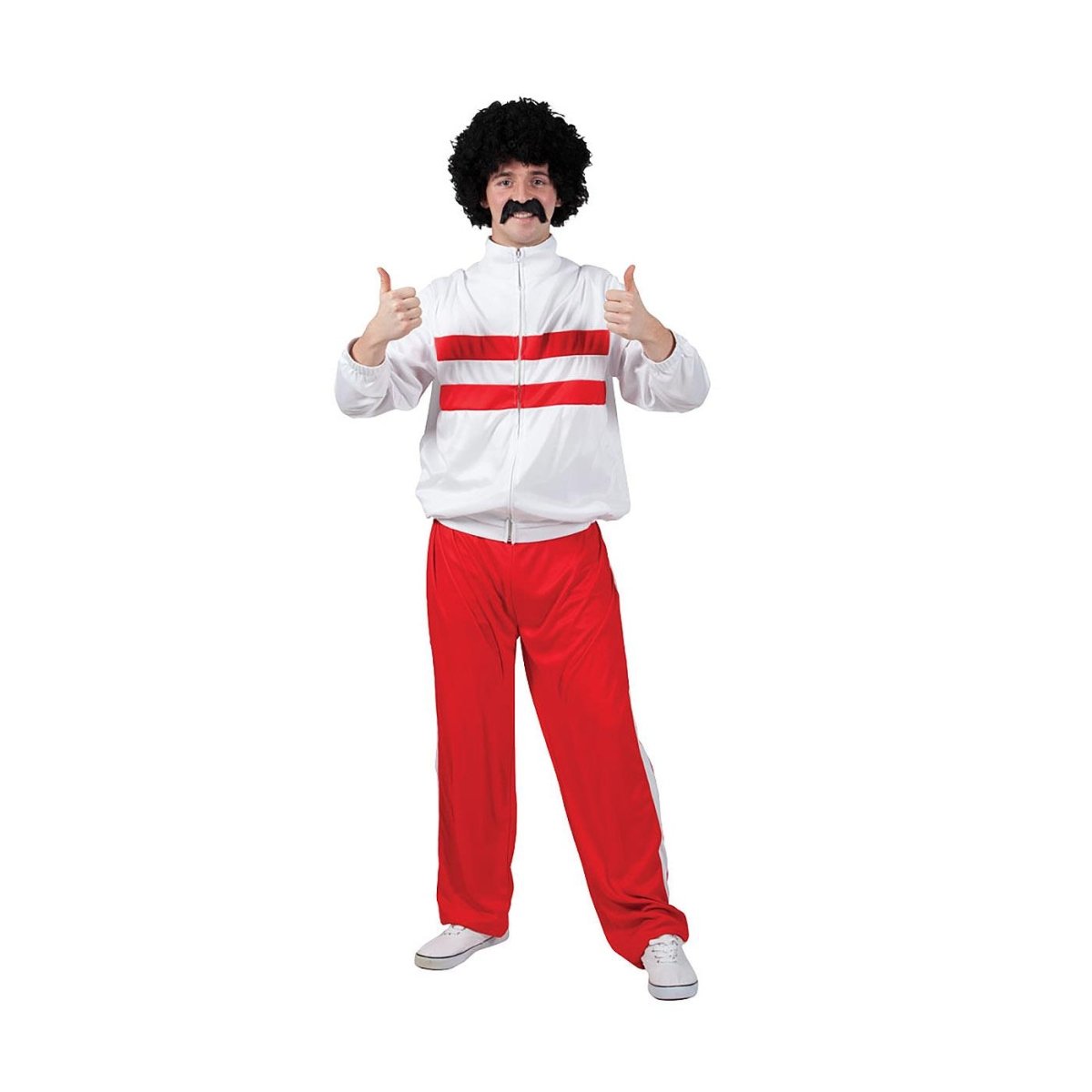 Wicked Costumes - 80s Funny Athlete Tracksuit - Men - Fancy Dress Central