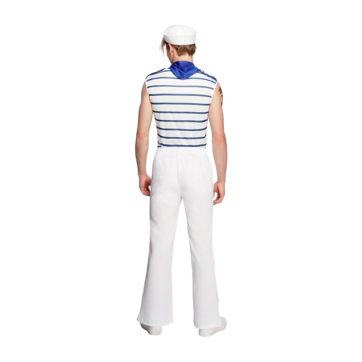 Smiffys - French Sailor Costume - Men - Fancy Dress Central