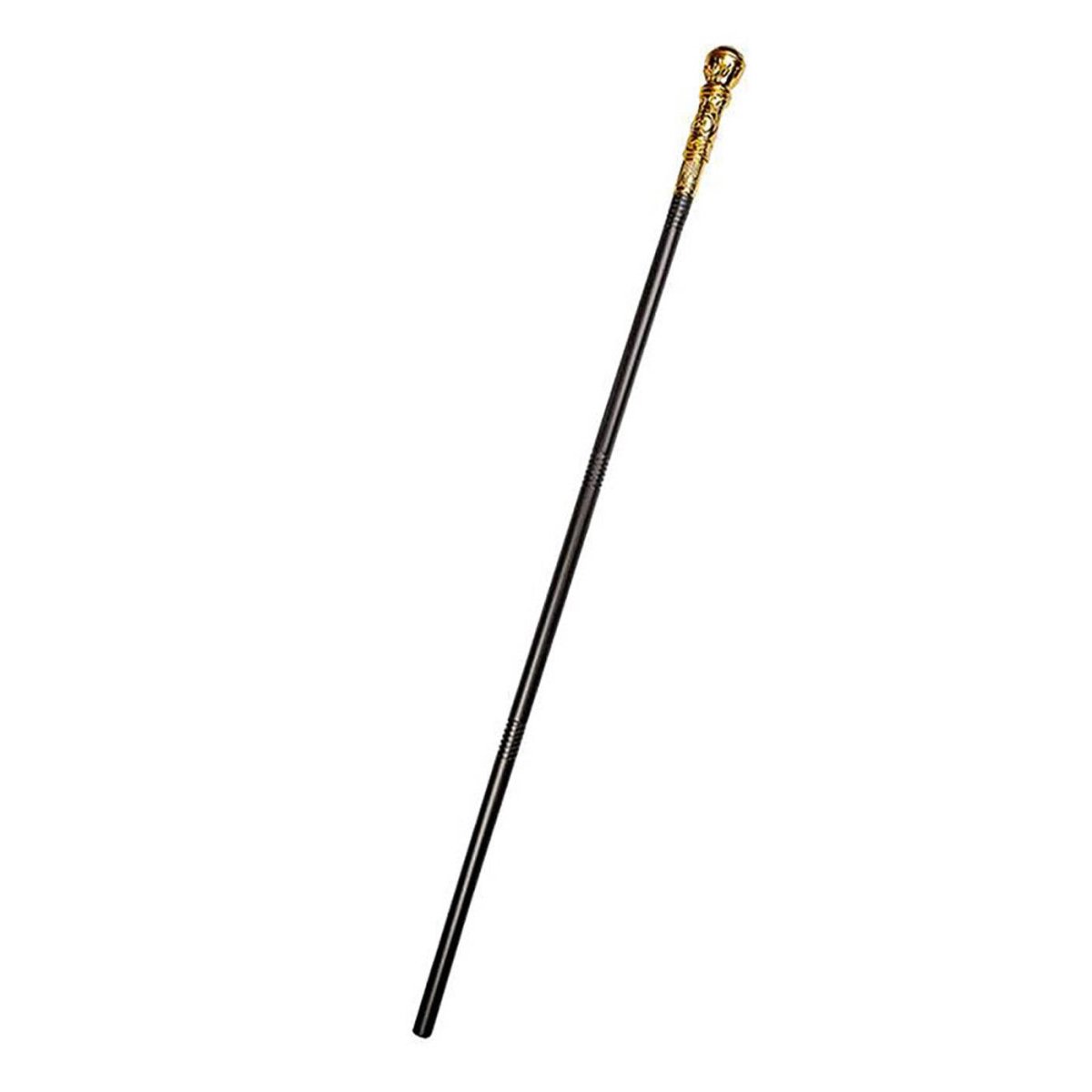 Wicked Costumes Ltd - Gold Topped Cane Gangster Stick (4 Piece) - Adult - Fancy Dress Central
