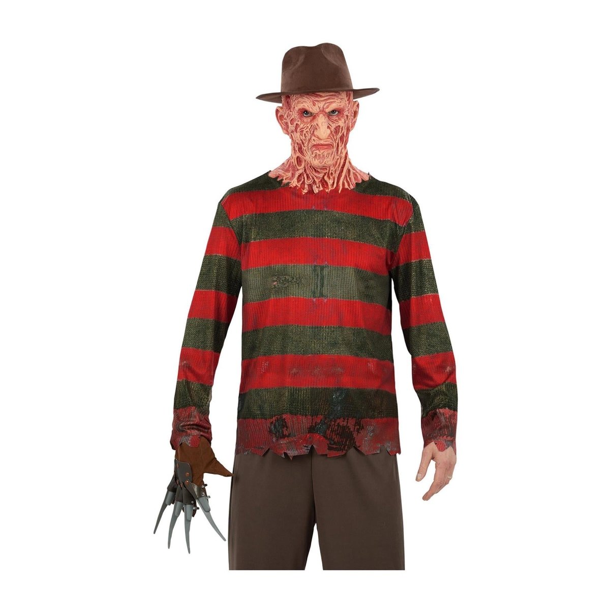 Smiffys - Freddy Krueger Costume Kit - Men - Fancy Dress Central