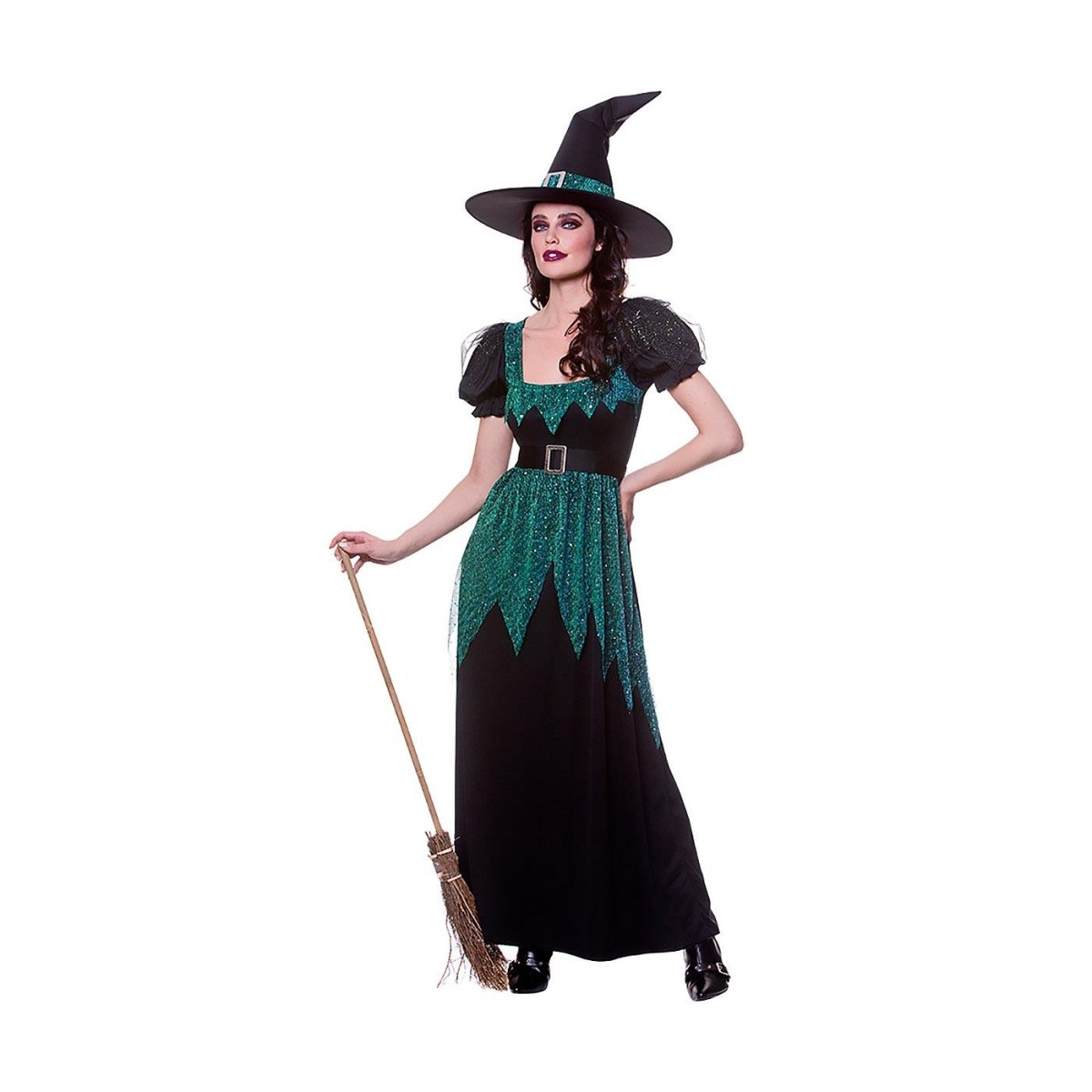 Wicked Costumes - Emerald Witch Costume - Women - Fancy Dress Central
