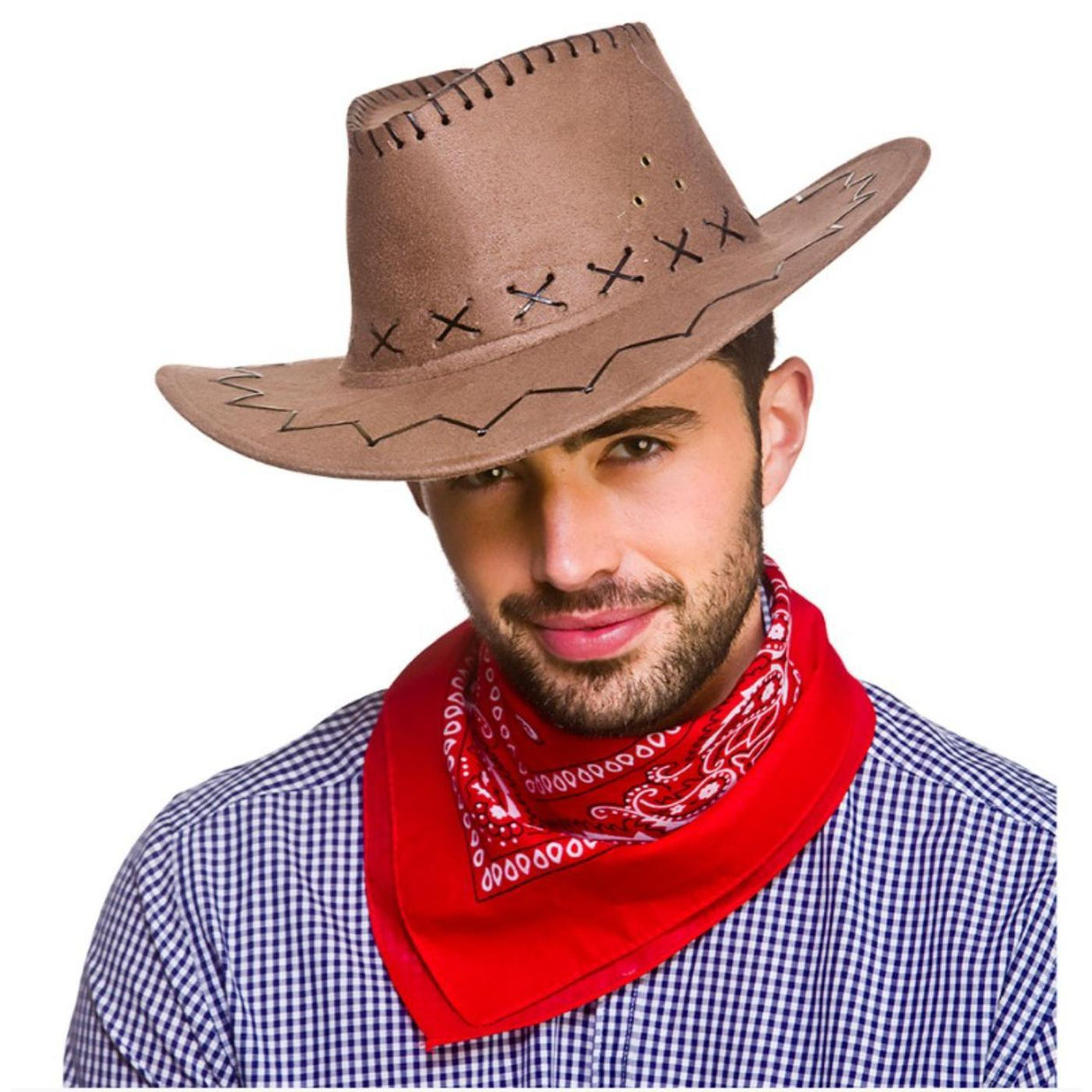 Cowboy Bandana (Red) - Adult