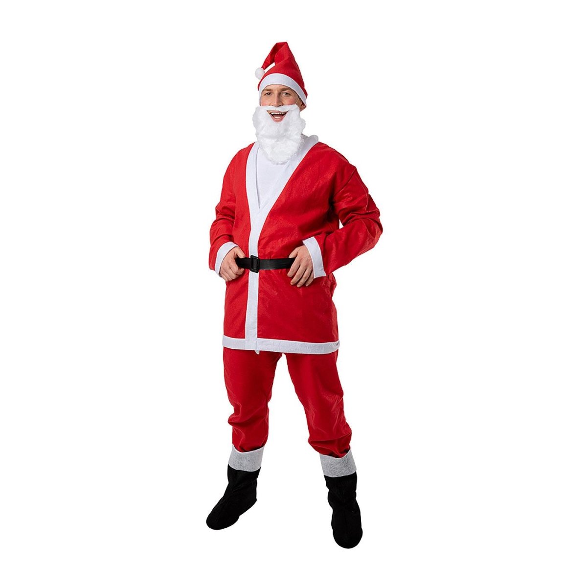 Wicked Costumes - Santa Costume (6 Piece) - Men - Fancy Dress Central