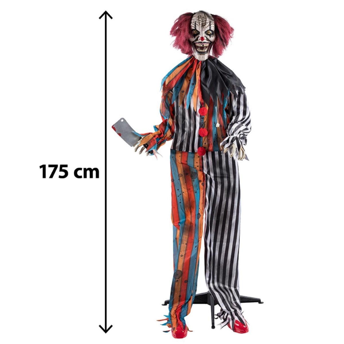 Boland - Interactive Butcher Clown - Party Decoration - Fancy Dress Central