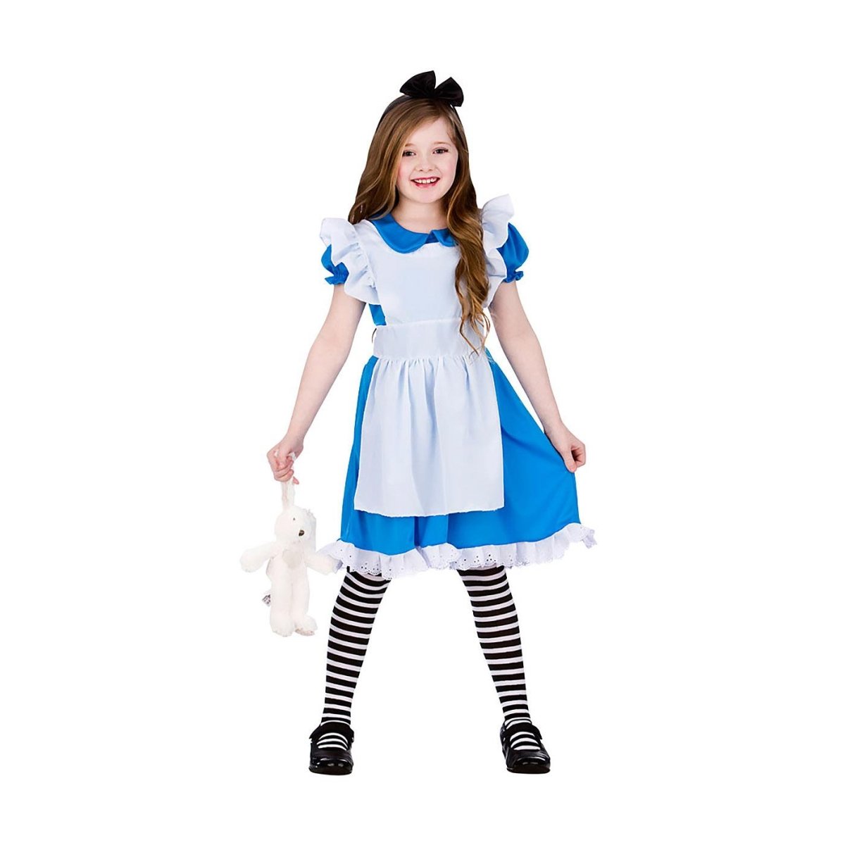 Wicked Costumes - Storybook Alice in Wonderland Classic Costume - Girls - Fancy Dress Central
