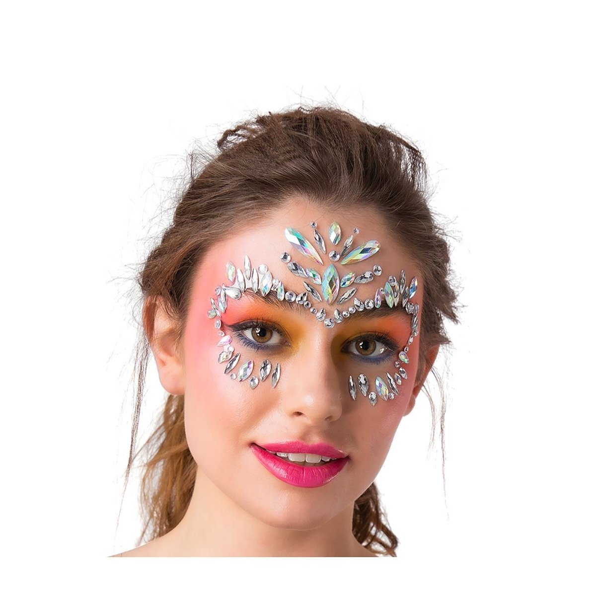 Wicked Costumes Ltd - Sparkle Eyes Face Jewels - Adult - Fancy Dress Central