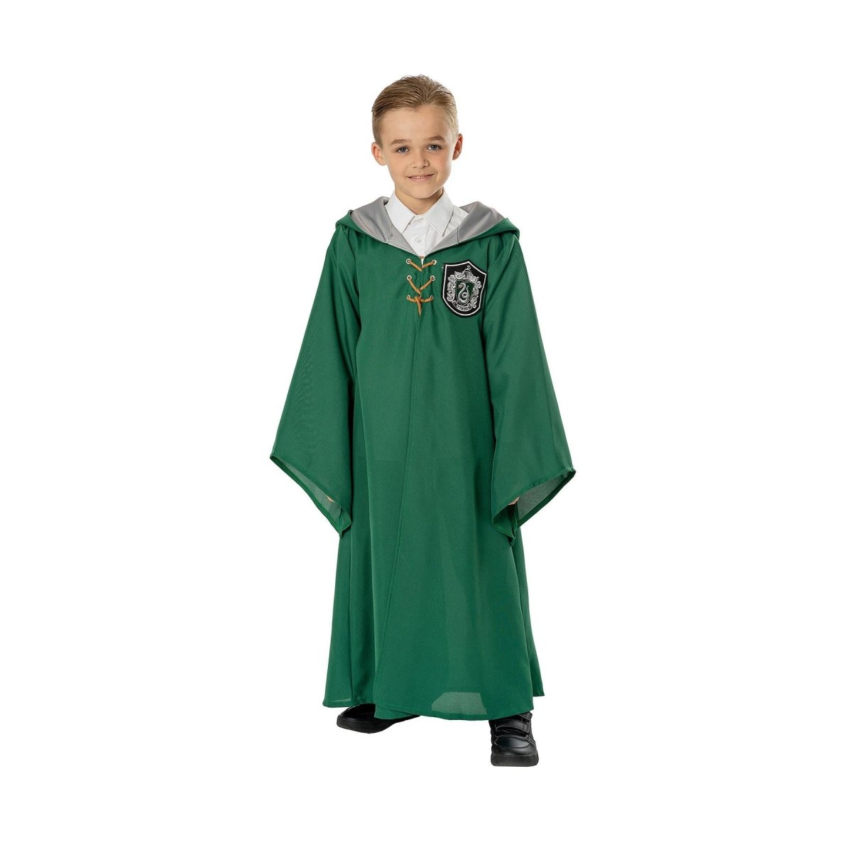 Rubies - Harry Potter Slytherin Quidditch Robe - Child - Fancy Dress Central