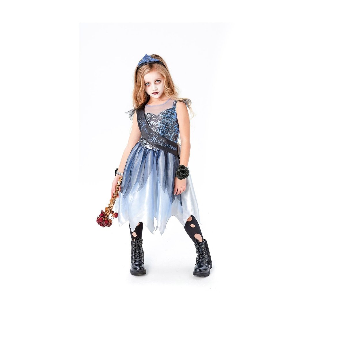 Rubies - Miss Halloween Gothic Prom Queen Costume - Girls - Fancy Dress Central