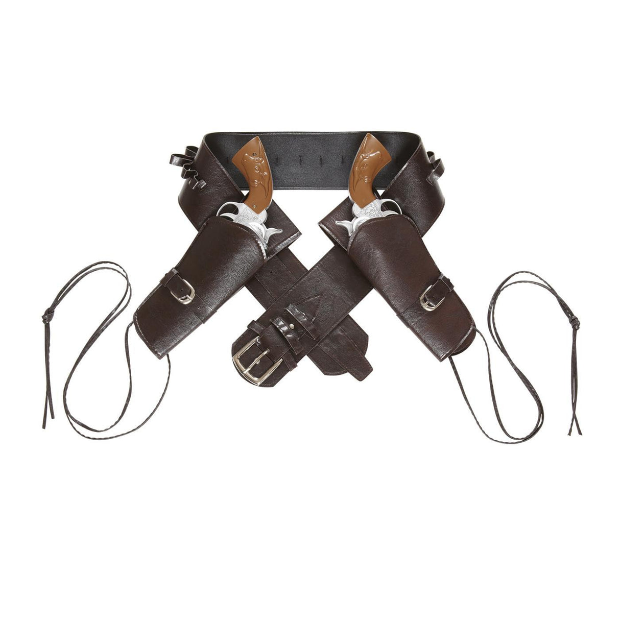 Authentic Double Holster and Belt - Adult