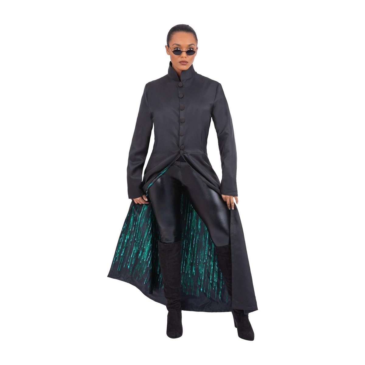 Smiffys - The Matrix Neo Jacket - Men - Fancy Dress Central