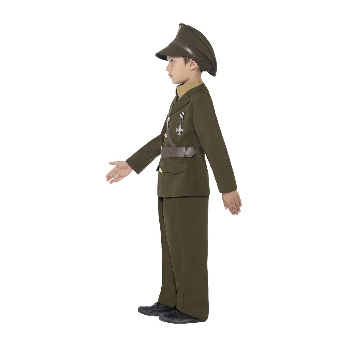 Smiffys - Smiffys - Army Officer Costume - Boys - Fancy Dress Central