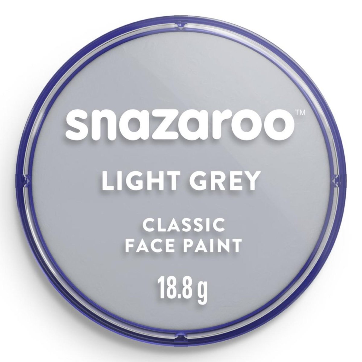 Snazaroo - Classic Face Paint (18ml) - Light Grey - Fancy Dress Central