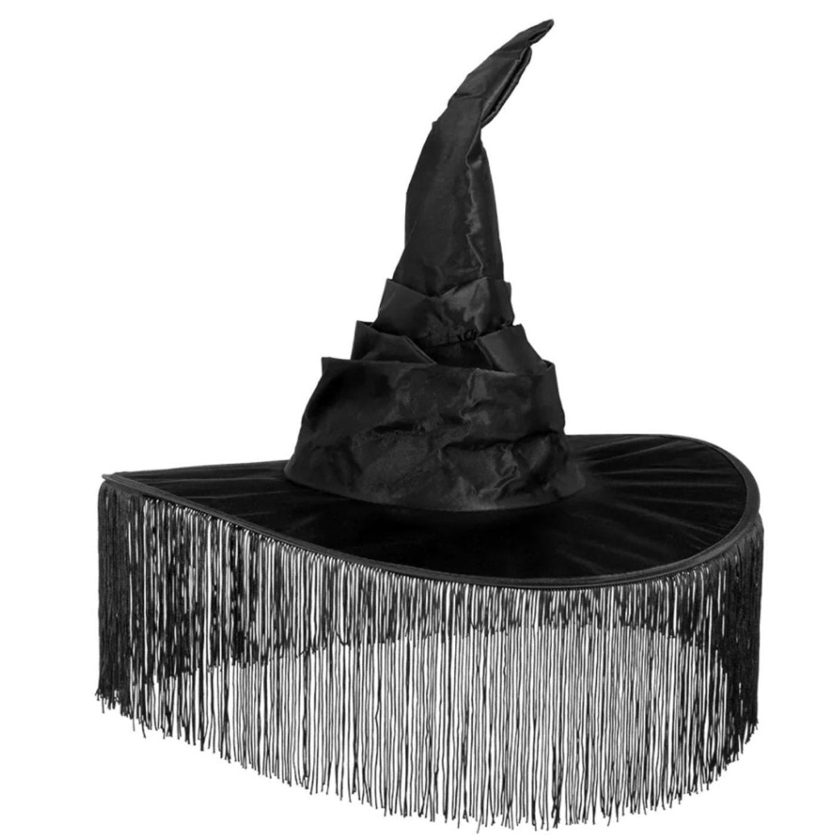 Boland - Wicca Witch Hat (Black) - Women - Fancy Dress Central