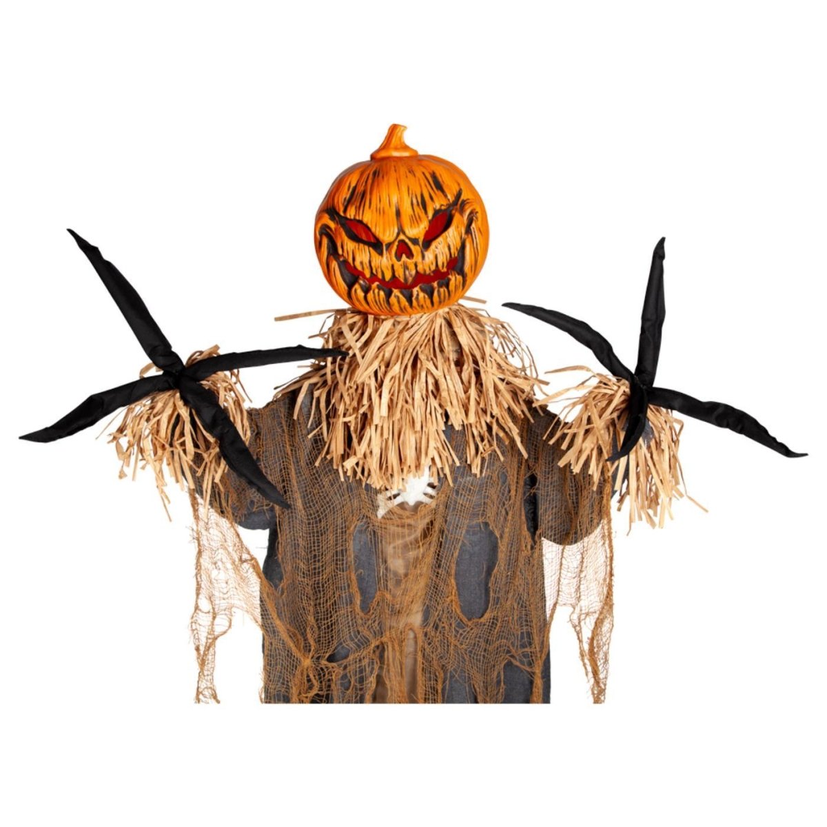 Wicked Costumes Ltd - Evil Pumpkin Scarecrow - Party Decoration - Fancy Dress Central