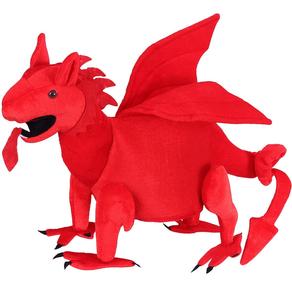 Wicked Costumes Ltd - Welsh Red Dragon Hat - Adult - Fancy Dress Central