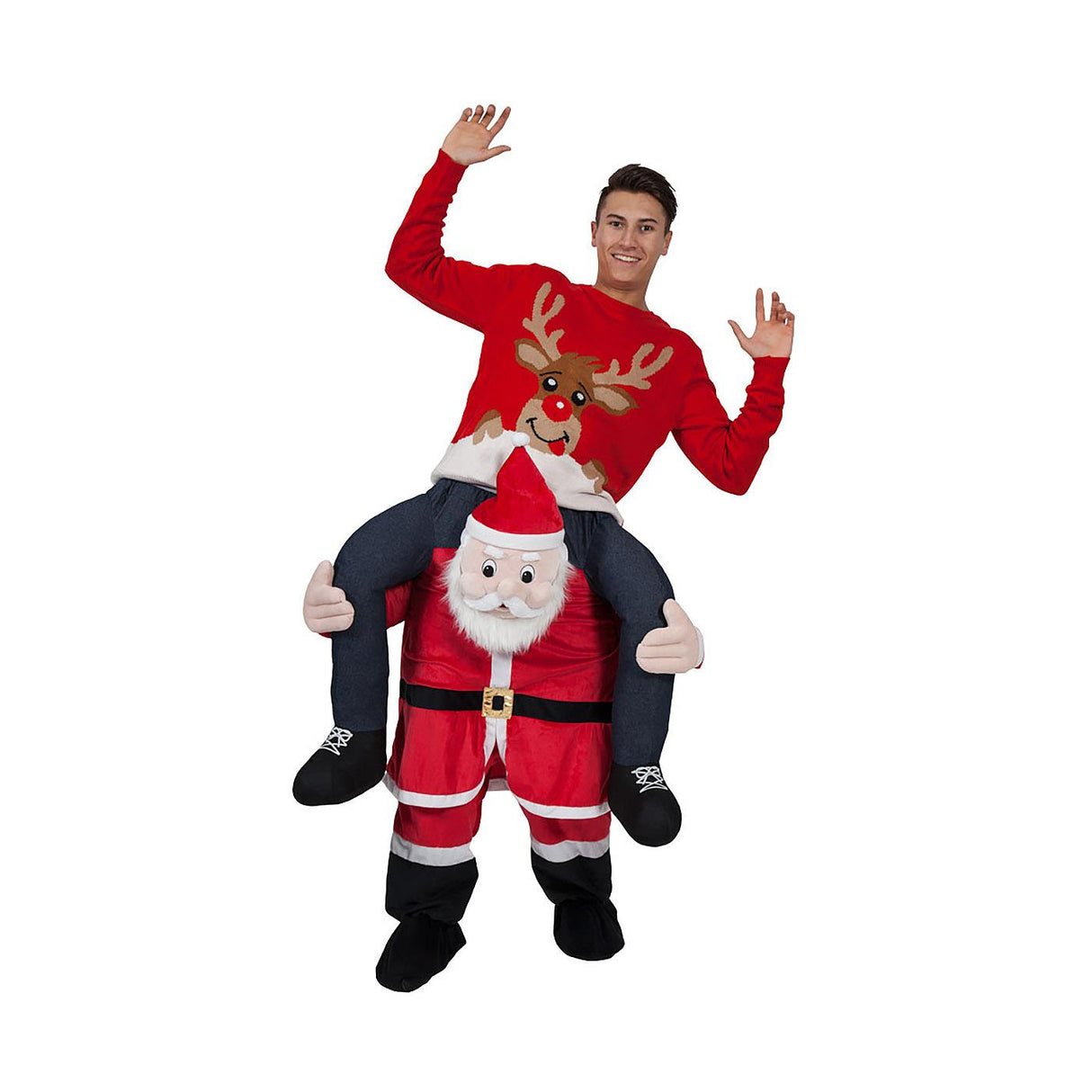 Santa Carry Me Costume - Adult