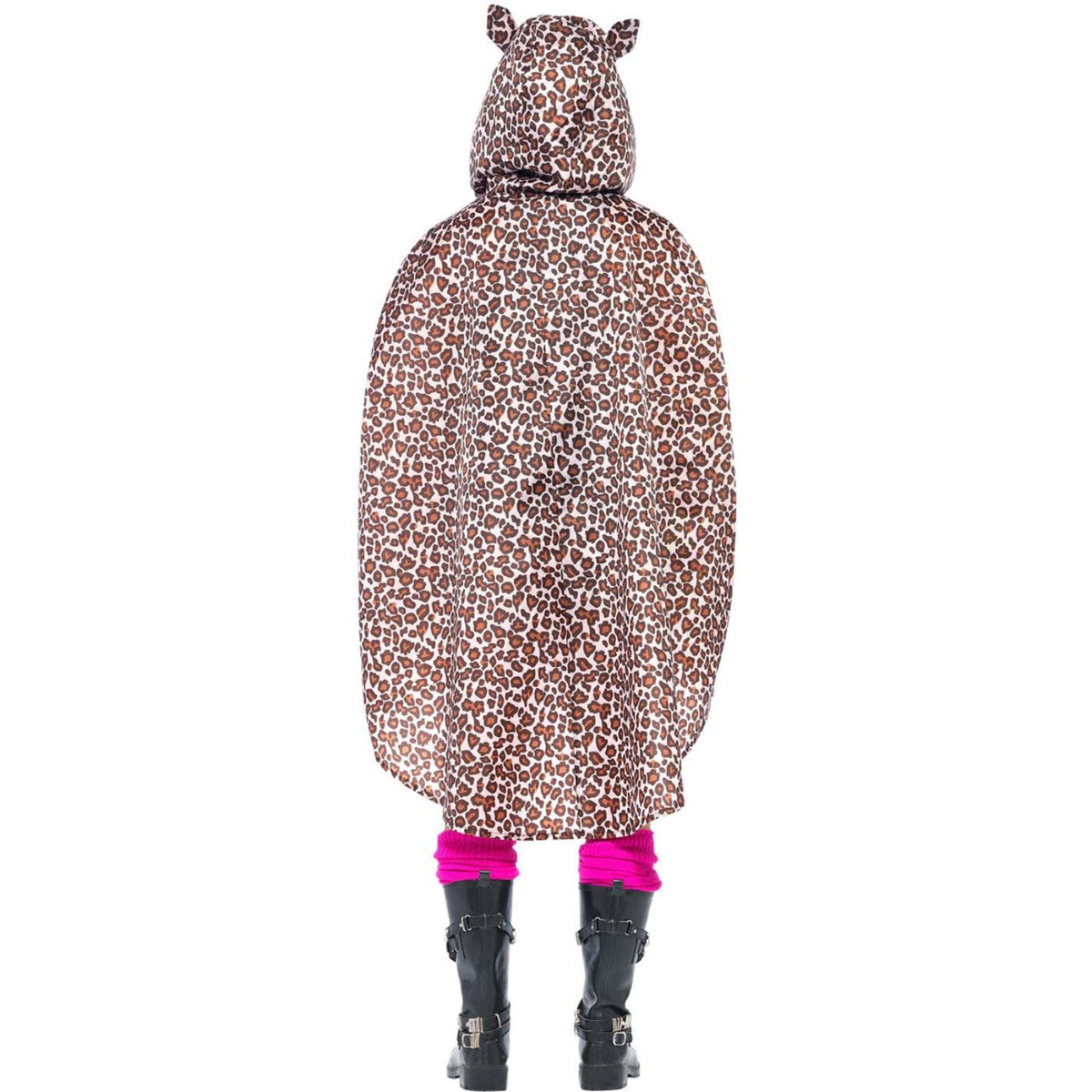 Leopard Party Poncho - Adult