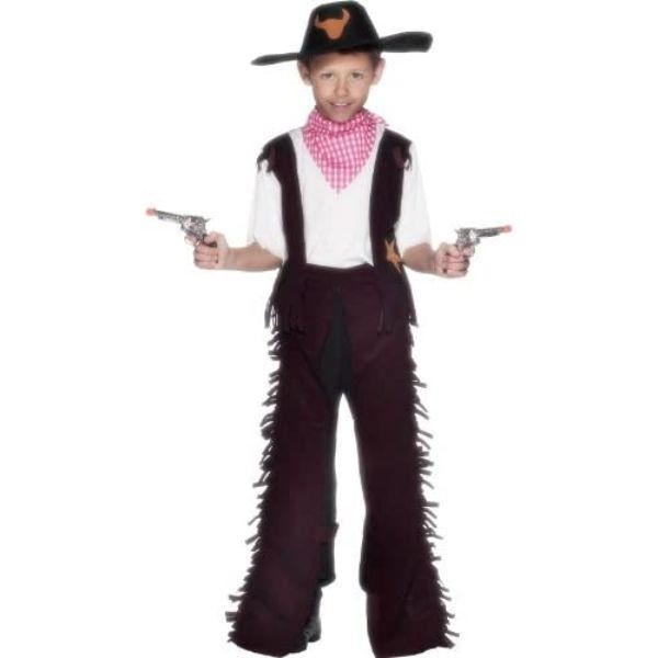 Smiffys - Cowboy Rancher Costume - Boys - Fancy Dress Central
