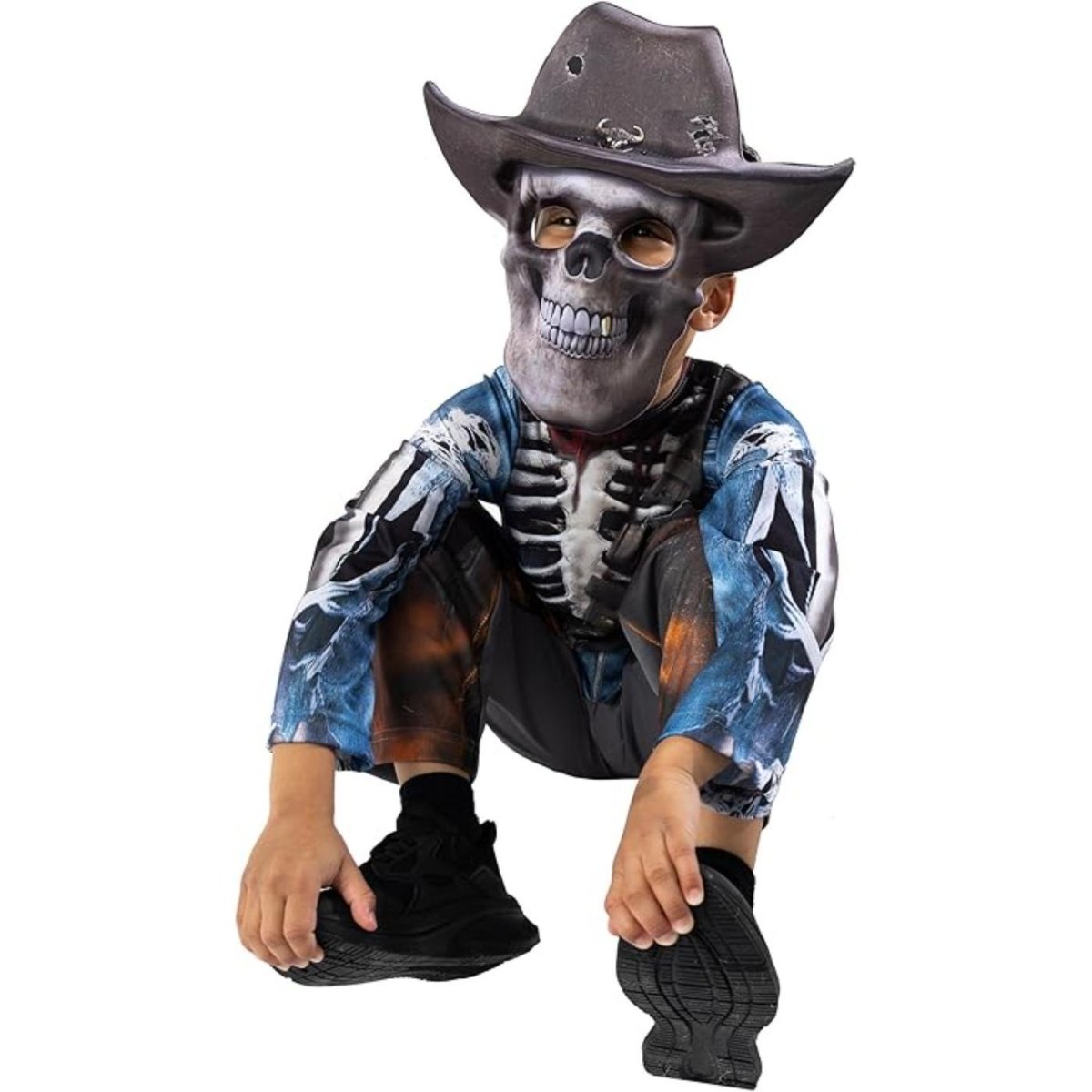 Blues Group - Zombie Ghoul Cowboy Costume - Child - Fancy Dress Central