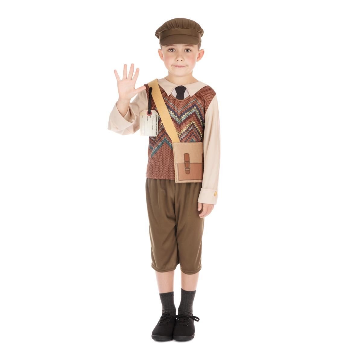 Rubies - Evacuee Schoolboy Costume - Boys - Fancy Dress Central