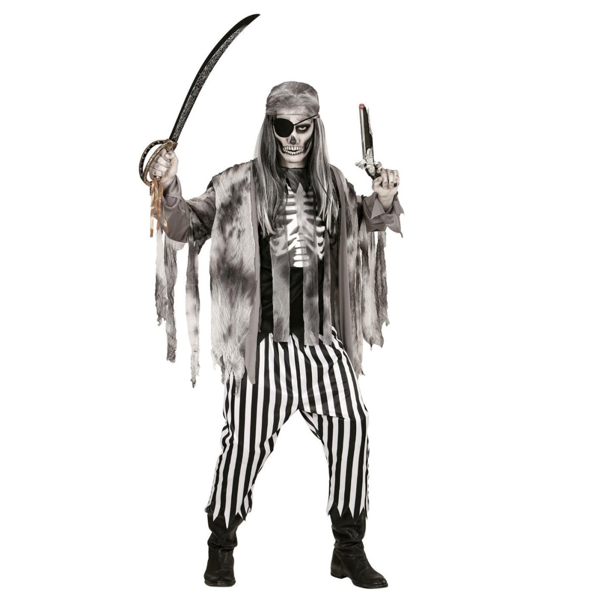 Widmann - Ghost Ship Pirate Costume - Men - Fancy Dress Central
