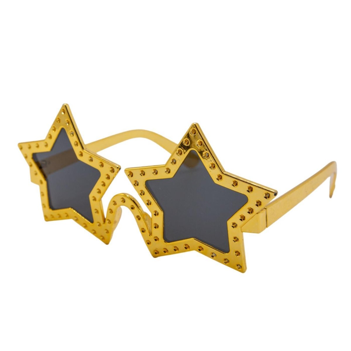 Wicked Costumes Ltd - Gold Star Shades - Adult - Fancy Dress Central