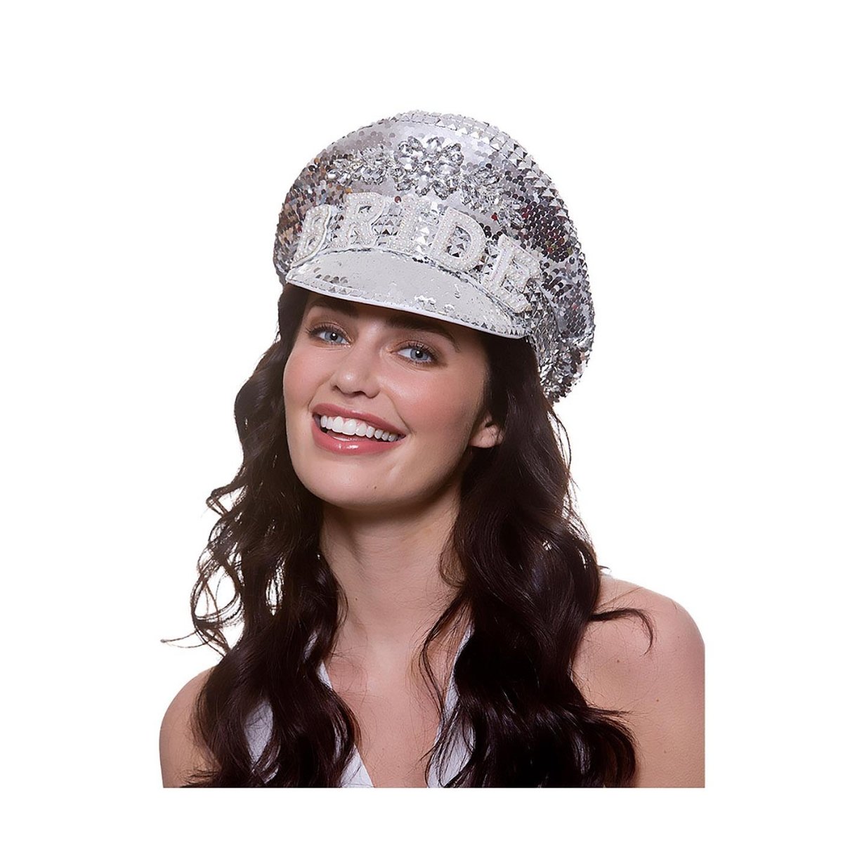 Wicked Costumes Ltd - Bride Captain Hat - Women - Fancy Dress Central