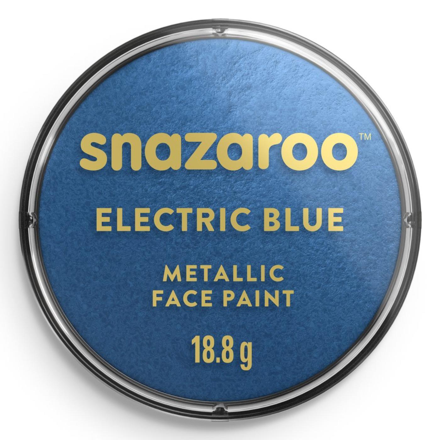 Metallic Face Paint (18ml) - Electric Blue
