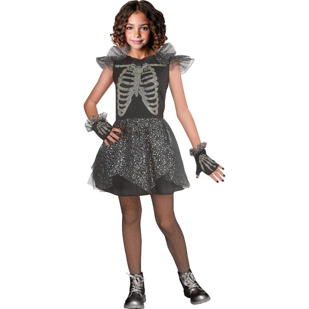 Wicked Costumes - Skele - Bling Costume - Girls - Fancy Dress Central