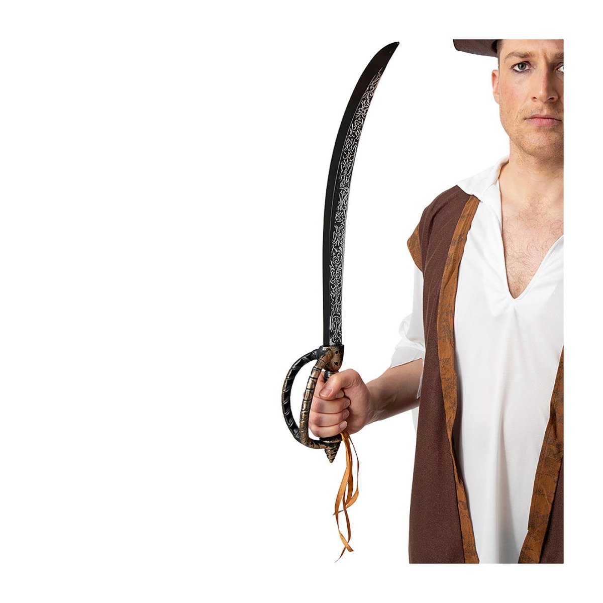 Wicked Costumes Ltd - Caribbean Pirate Sword - Adult - Fancy Dress Central