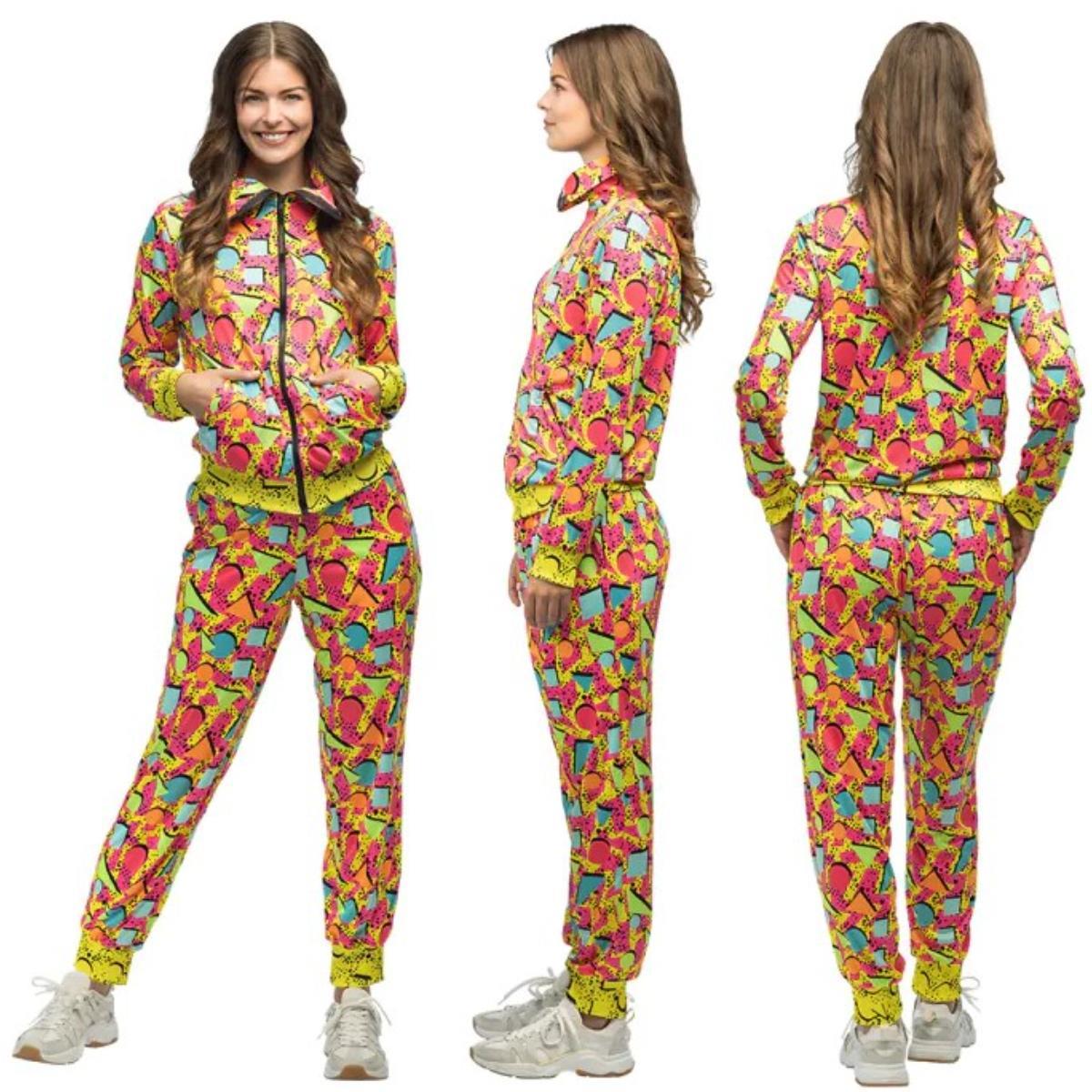 Pop Art Babe Shell Suit Costume - Women