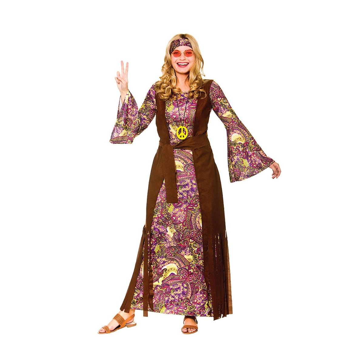 Wicked Costumes - Summer of Love Hippie Costume - Women - Fancy Dress Central