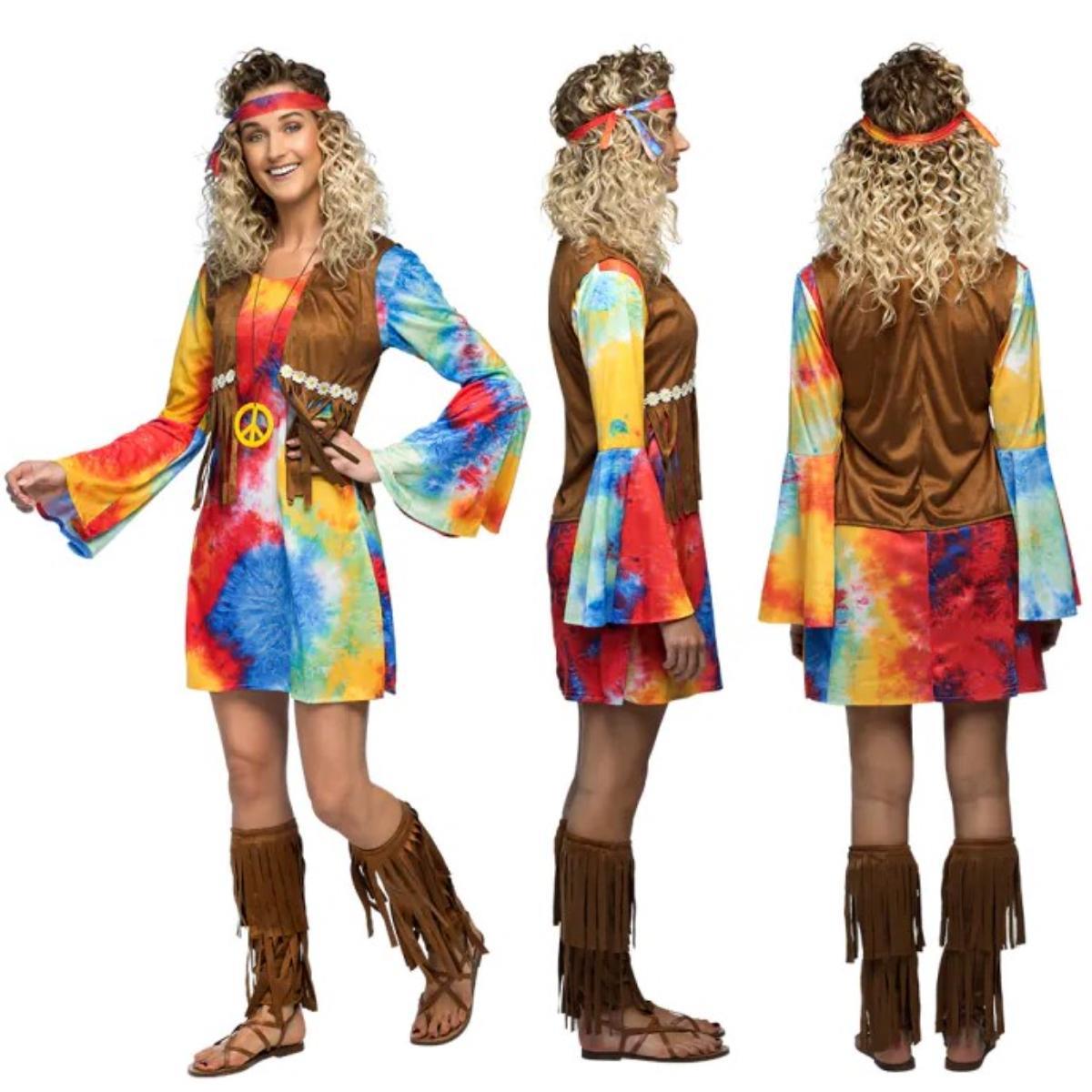 Boland - Hippie Breeze Costume - Women - Fancy Dress Central