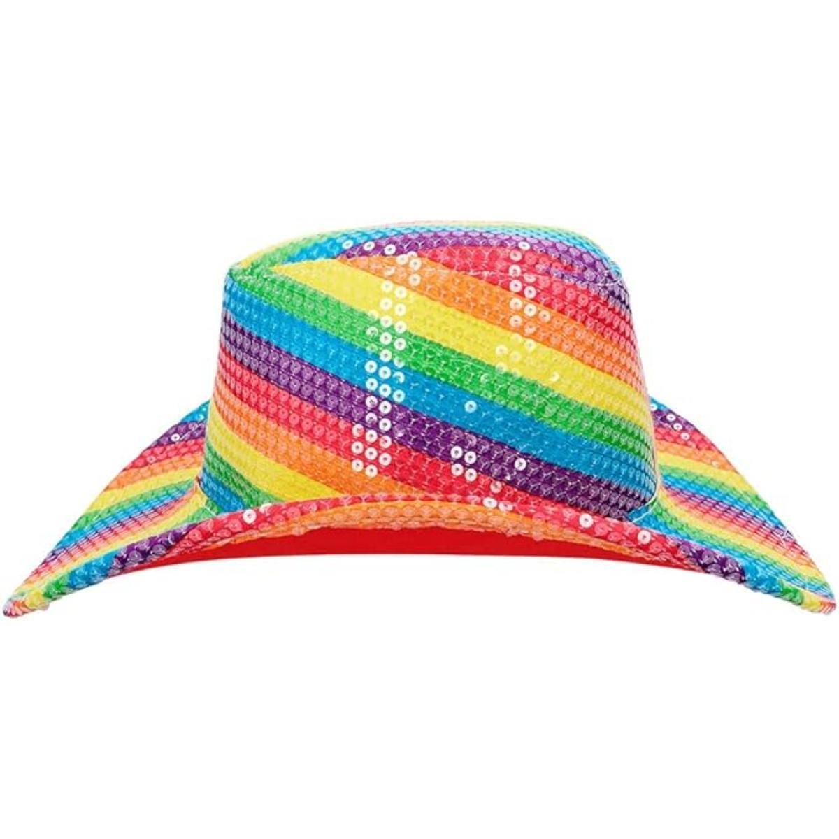 Boland - Rainbow Cowboy Hat - Adult - Fancy Dress Central