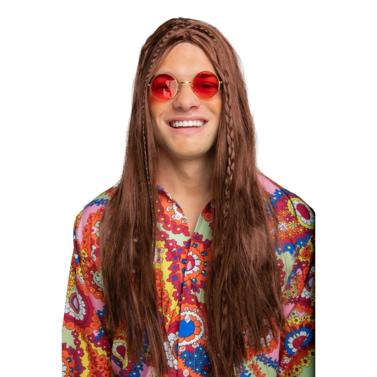 Wicked Costumes Ltd - Hippie Shades (Red) - Adults - Fancy Dress Central