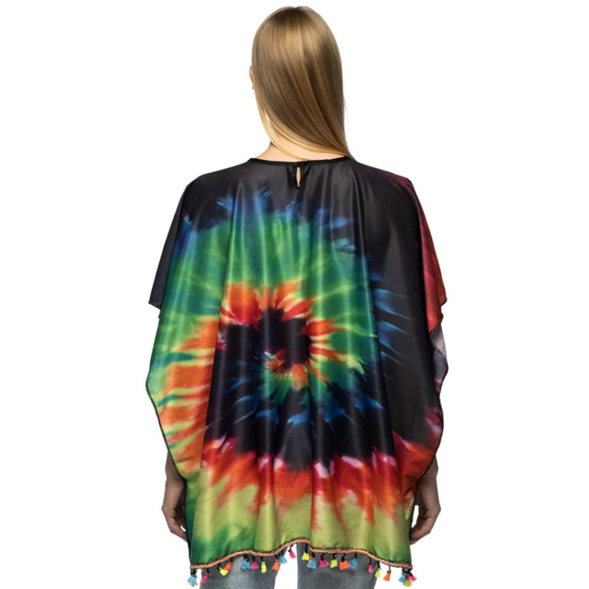 Boland - Hippie Heaven Poncho - Adult - Fancy Dress Central