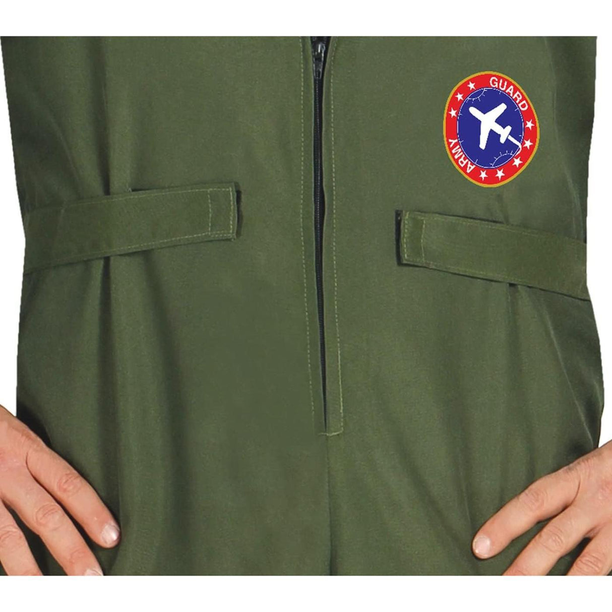 Fiestas Guirca - Fighter Pilot Costume - Men - Fancy Dress Central
