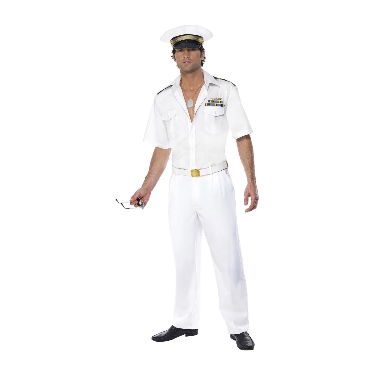 Smiffys - Top Gun Captain Costume - Men - Fancy Dress Central