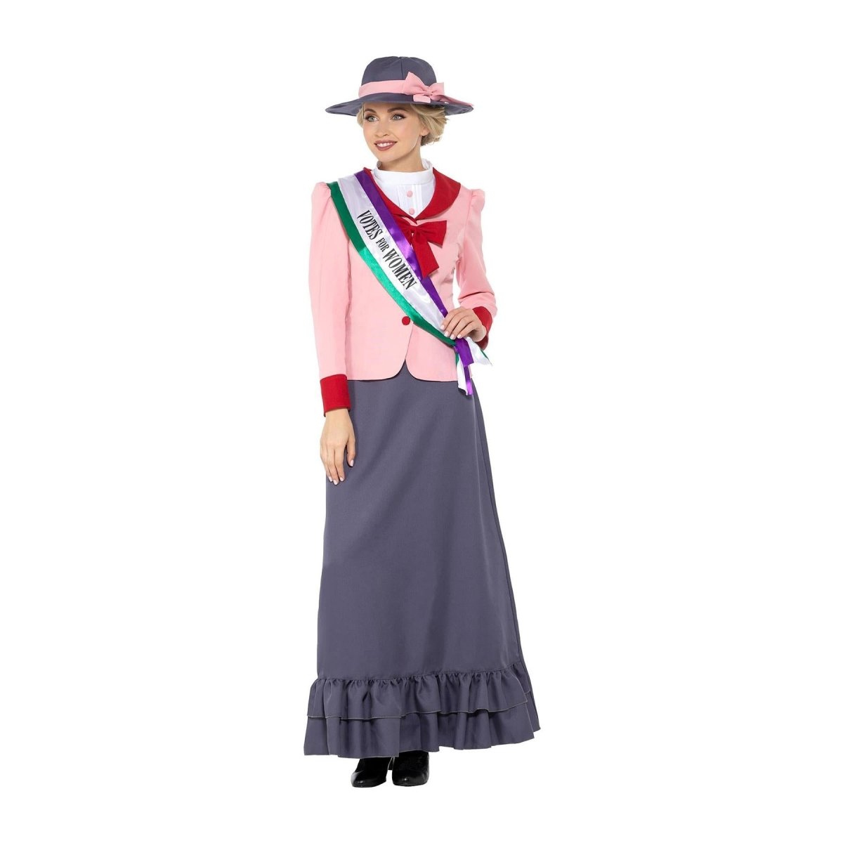 Smiffys - Victorian Suffragette Costume - Women - Fancy Dress Central