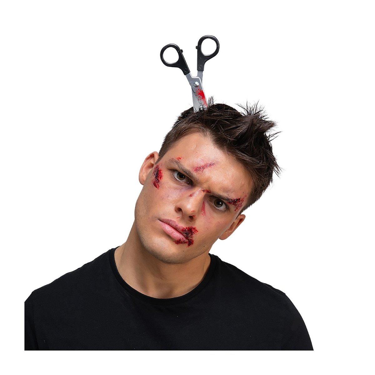 Wicked Costumes Ltd - Halloween in the Head Prop (Scissors) - Adult - Fancy Dress Central
