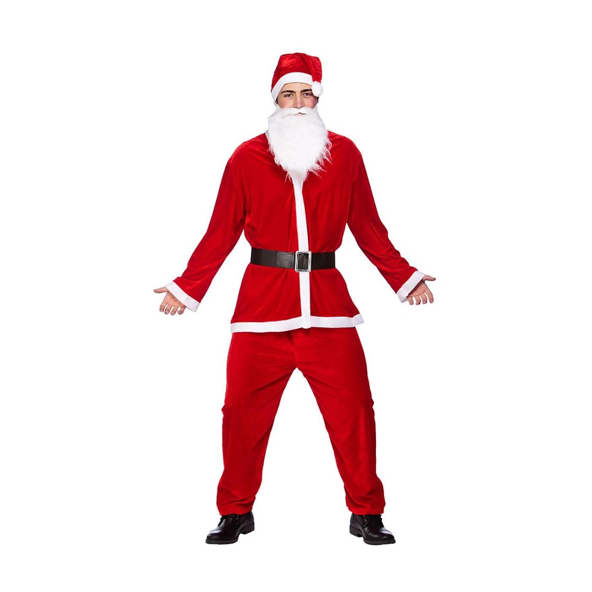 Wicked Costumes - Santa Costume (5 Piece) - Men - Fancy Dress Central