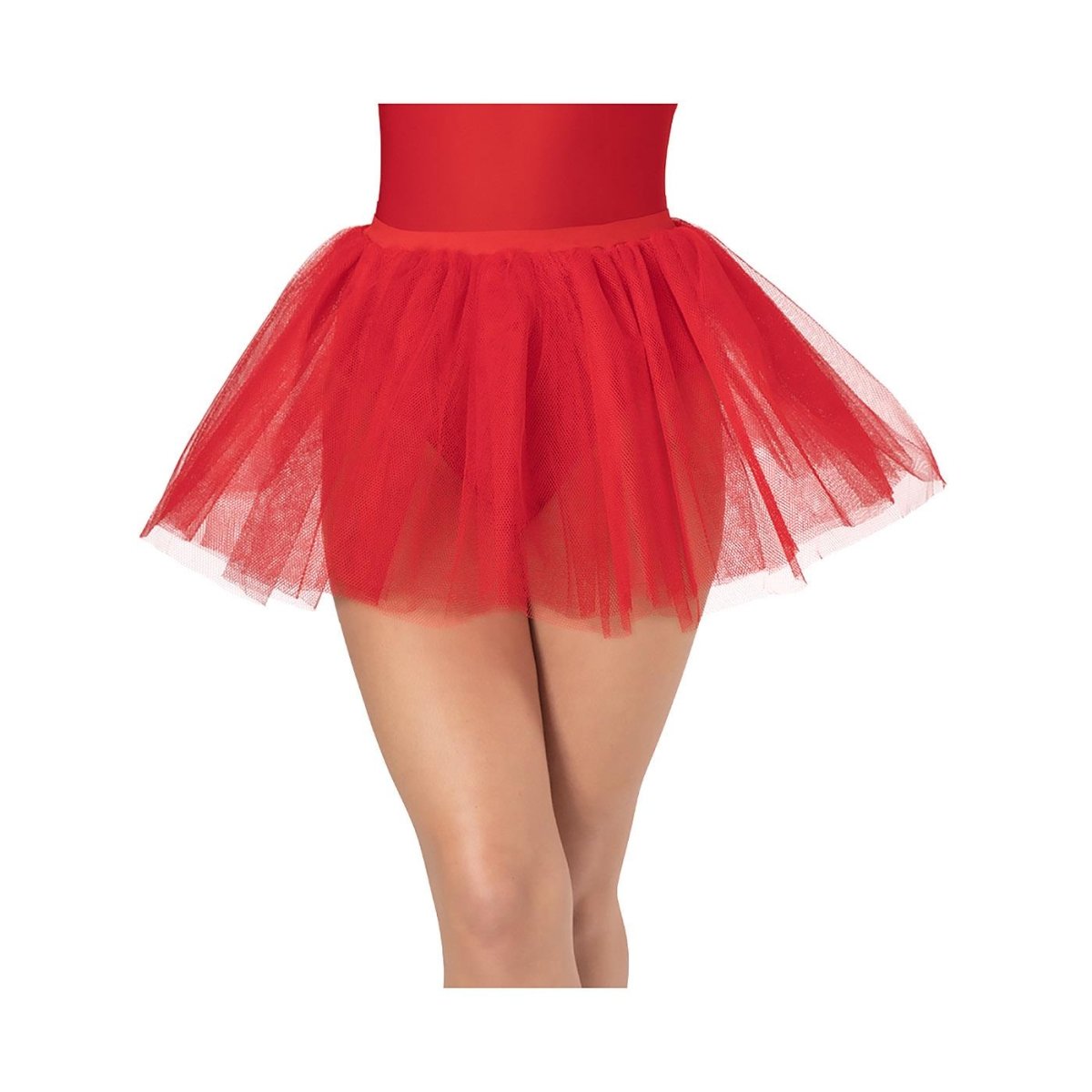 Wicked Costumes - 3 Layer Tutu (Red) - Women - Fancy Dress Central