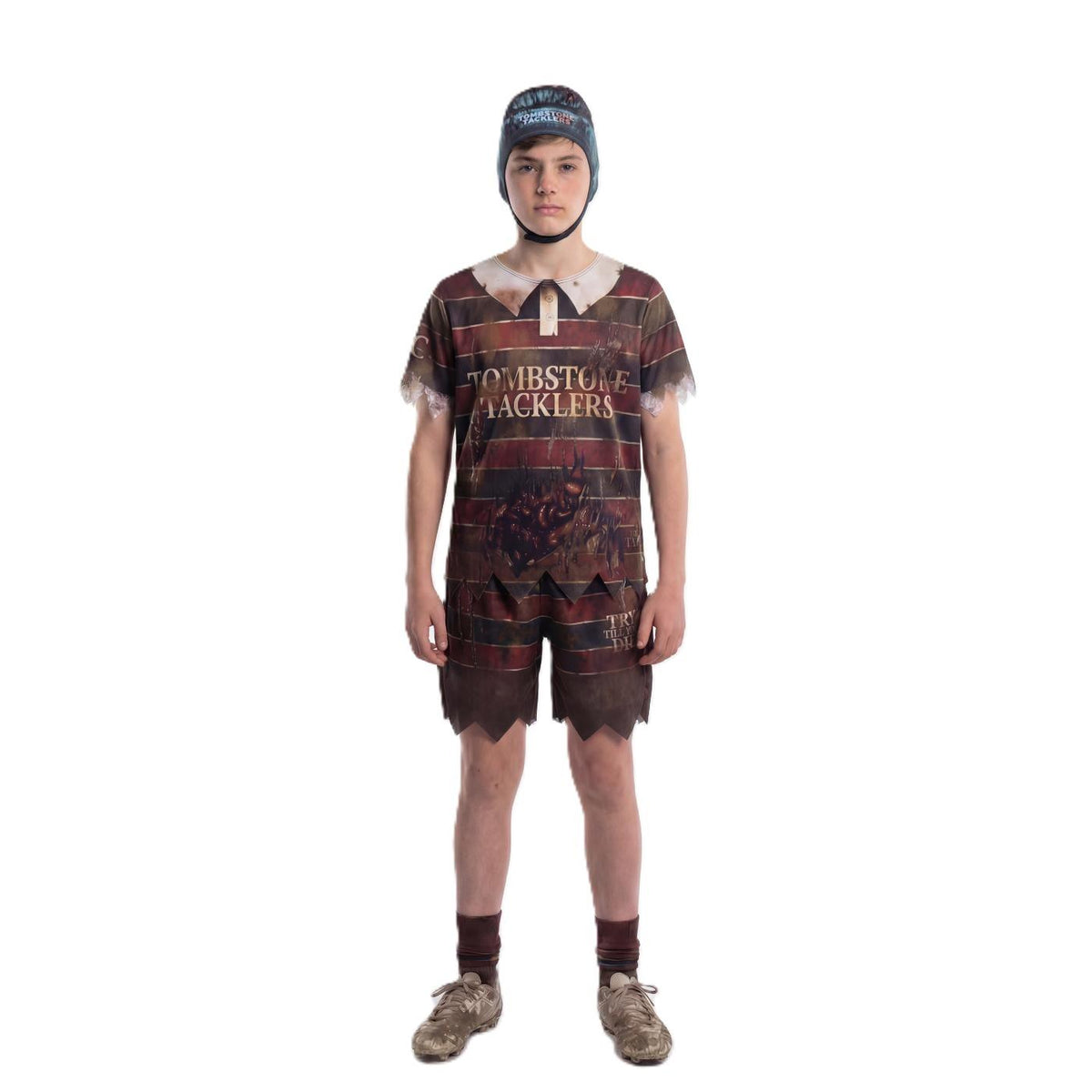 Zombie Rugby Player Costume - Child