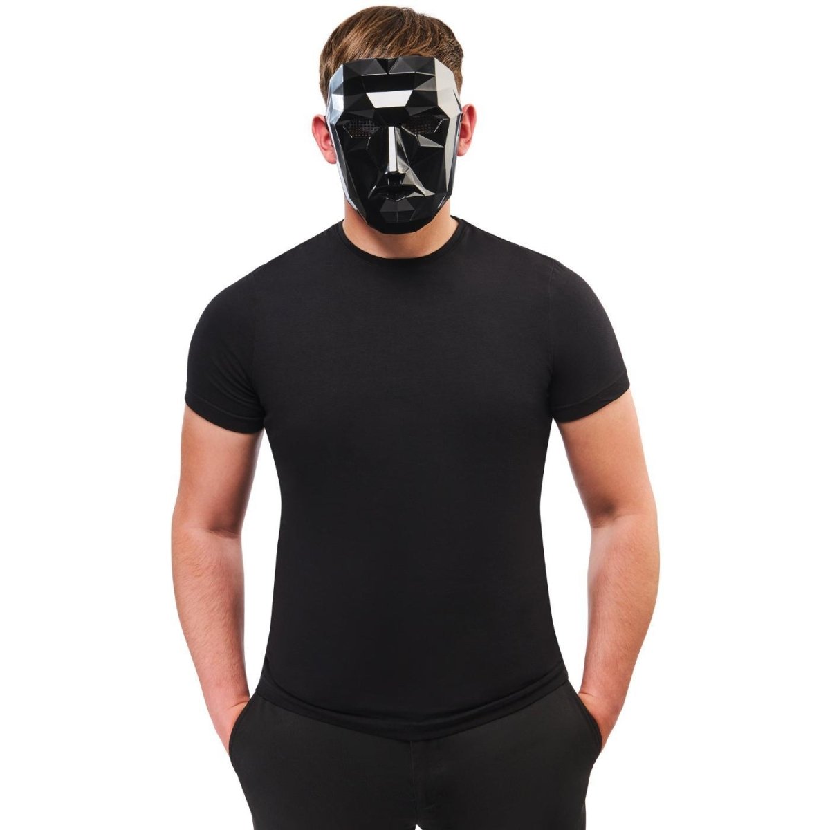 Rubies Masquerade Co. (UK) Ltd - Squid Games Front Man Mask - Adult - Fancy Dress Central