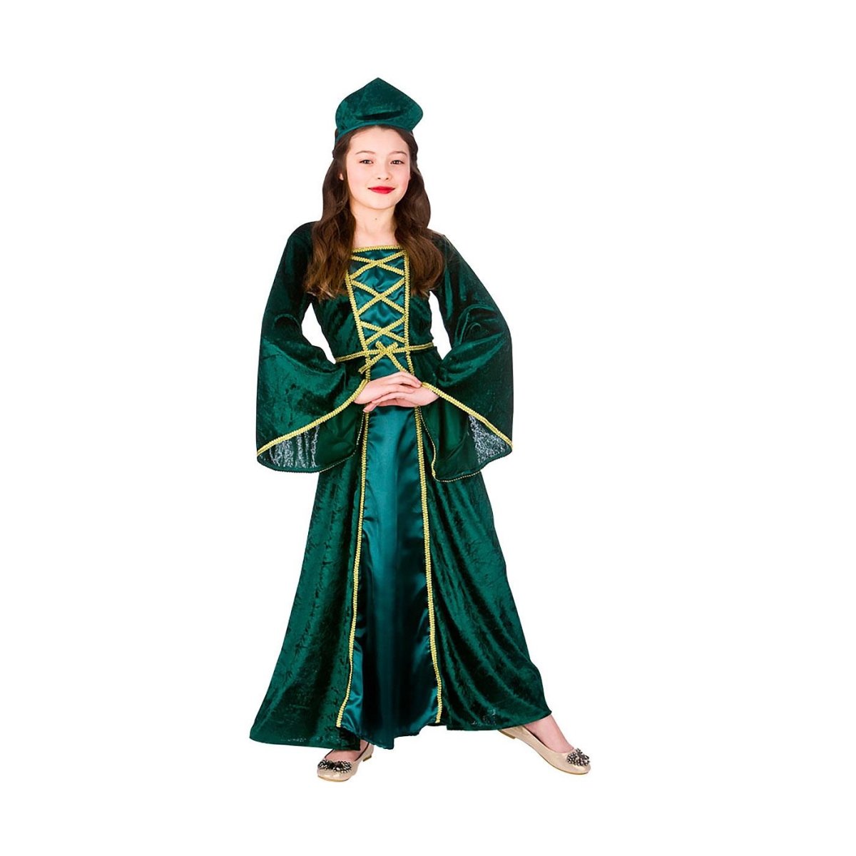 Wicked Costumes - Medieval Tudor Princess Costume - Girls - Fancy Dress Central