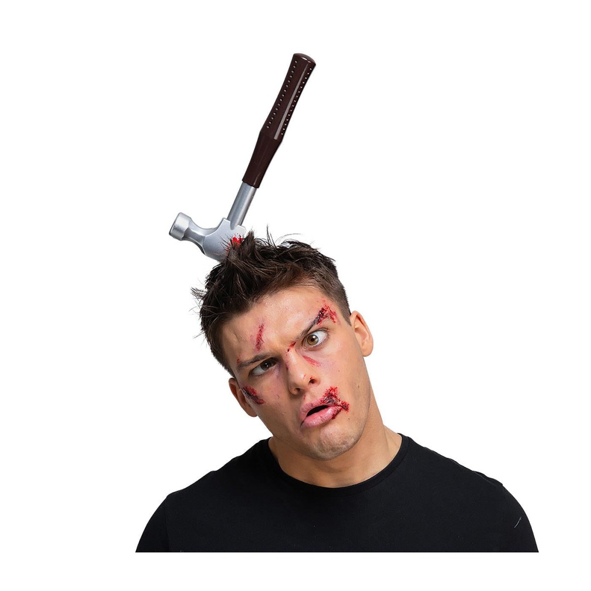 Wicked Costumes Ltd - Halloween in the Head Prop (Hammer) - Adult - Fancy Dress Central
